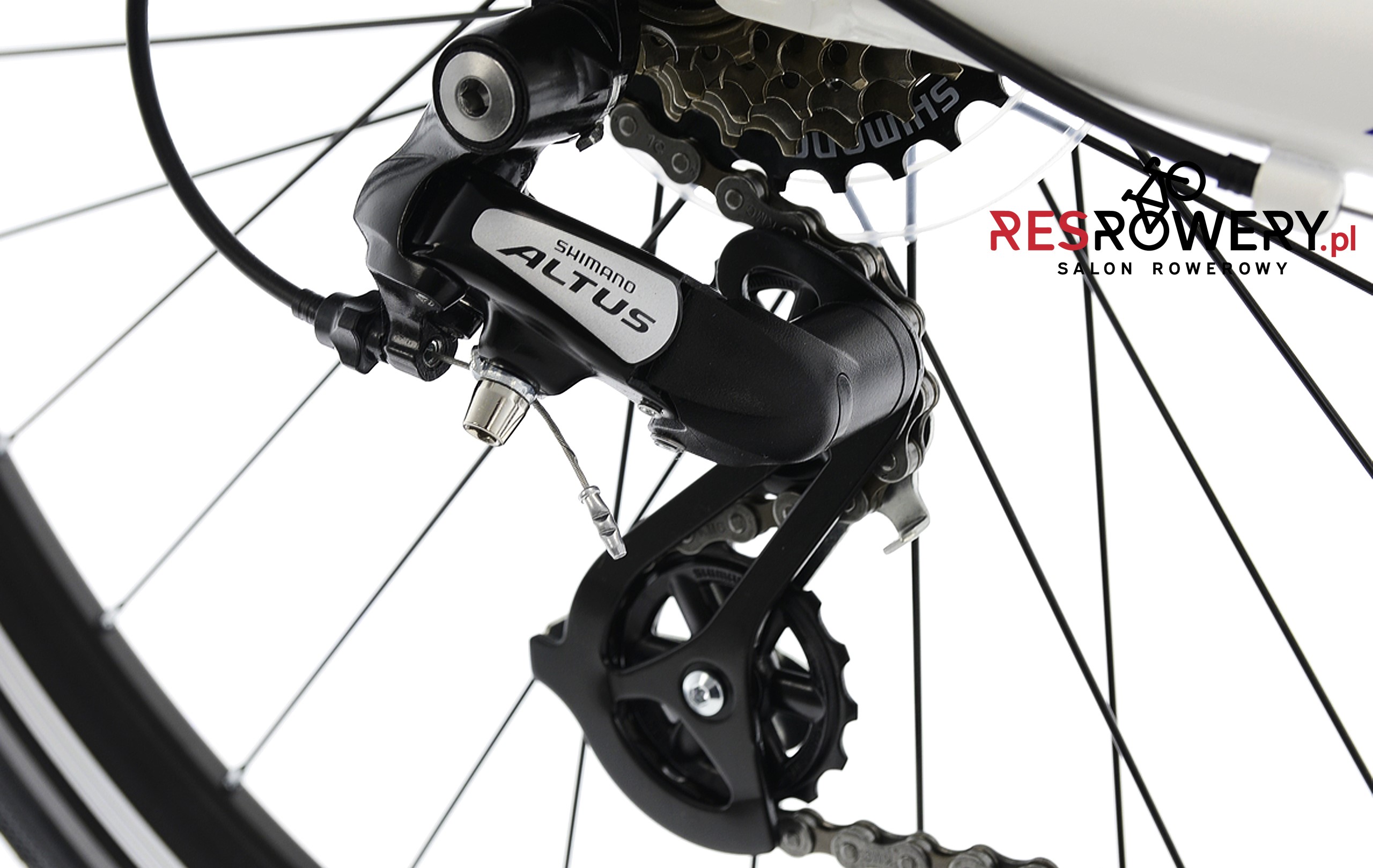 Rower Trekking 28" KANDS TRAVELX czarnobiały Rama M19 2023 Sklep